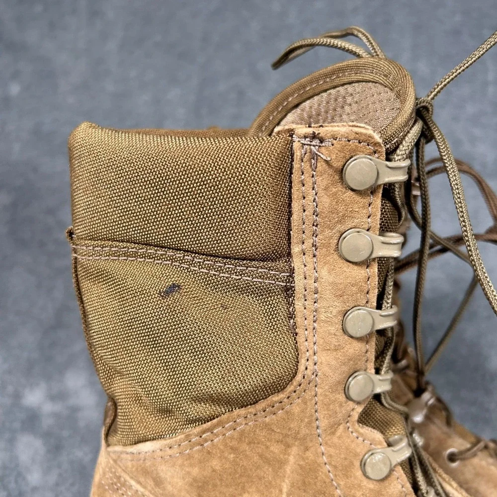 Bates Tactical Boots Tan Suede Vibram Composite Toe EH  Mens 9 M E77701